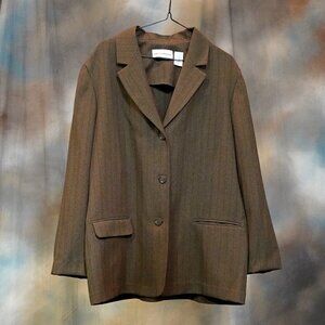 Vintage Alfred Dunner Womens Suit Jacket Size 14 Like New